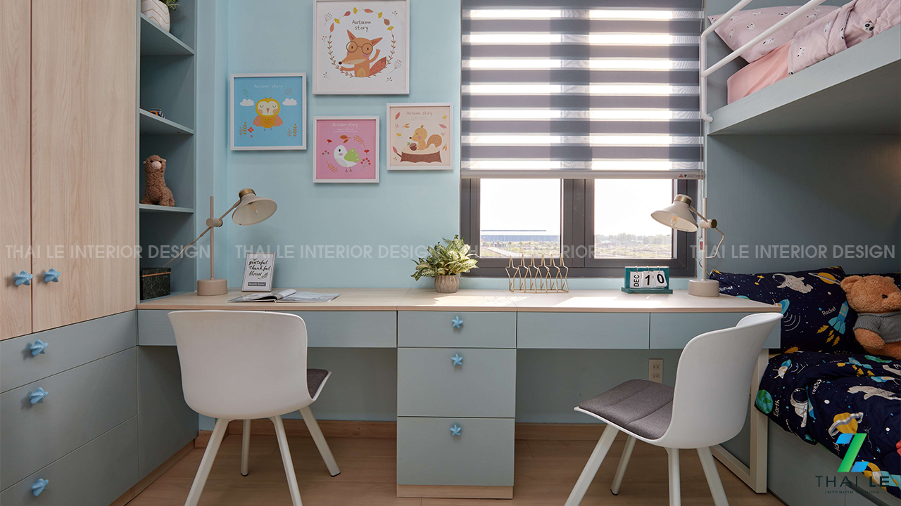 Thi công nội thất nhà phố The Sol City Long An - 300m2